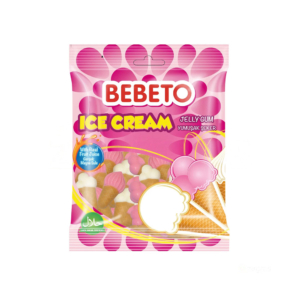 پاستیل Bebeto با طرح بستنی 150 گرم