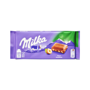 شکلات فندقی Milka وزن 80 گرم