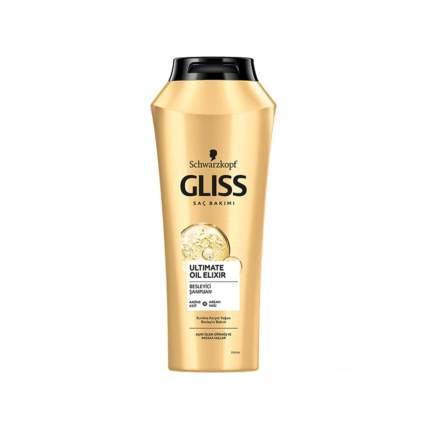 شامپو تغذیه کننده مو گلیس مناسب موهای حساس و آسیب دیده 500 میل