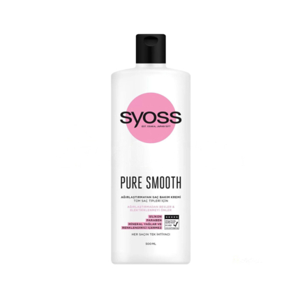 نرم کننده مو Syoss مدل Pure Smooth مناسب انواع موها 500 میل