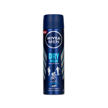 اسپری مردانه Nivea مدل Dry Fresh حجم 150 میلی لیتر
