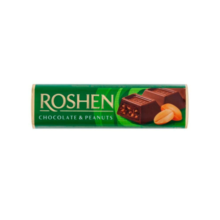 شکلات بادام زمينی Roshen وزن 38 گرم