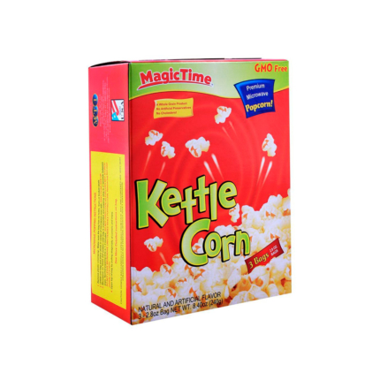 پاپ کورن Magic Time مدل Kettle Corn وزن 240 گرم