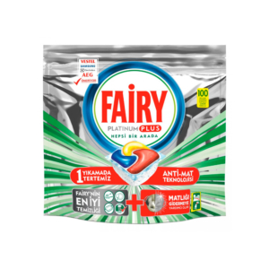 قرص ماشین ظرفشویی Fairy مدل Platinum Plus بسته 100 عددی