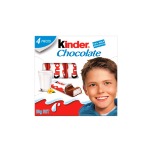 شکلات شیری کاکائویی Kinder تعداد 4 عددی