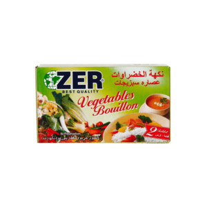 عصاره سبزیجات Zer بسته 2 عددی 30 گرم
