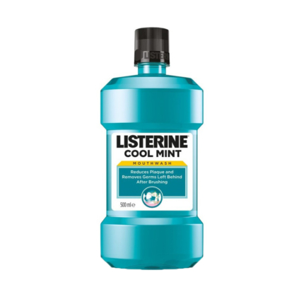 دهان شویه Listerine مدل Water Cool Mint حجم 500 میلی لیتر