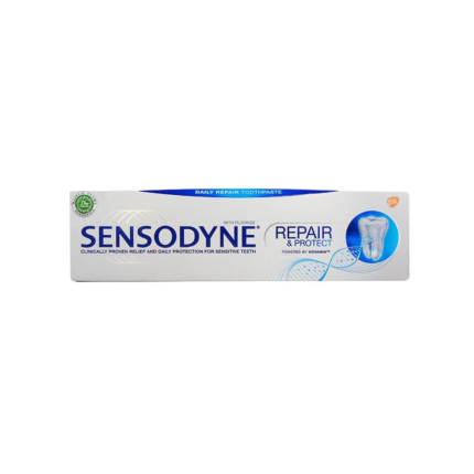 خمیر دندان Sensodyne مدل repair & protect وزن 100 گرم