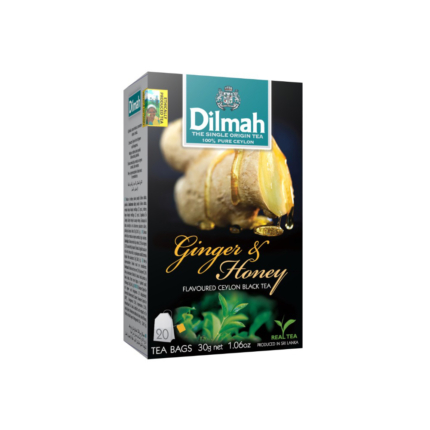 چاي Dilmah کيسه اي زنجبيل و عسل 30 گرمي 20 عددي